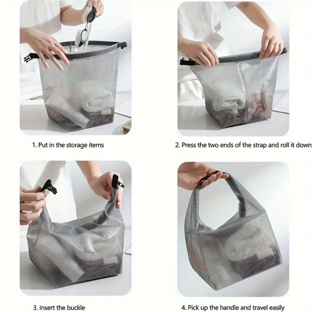 lot de 2 sacs de rangement étanches pour cosmétiques, vêtements de sport et de natation, pochette de voyage pour hommes et femmes, sac de lavage pour activités de plein air