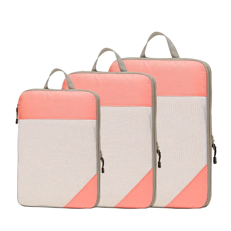 sac de rangement de voyage pour placard, bagages de voyage pour vêtements, chaussures, articles de toilette, cosmétiques, cubes d'emballage anti-poussière, sac de compression