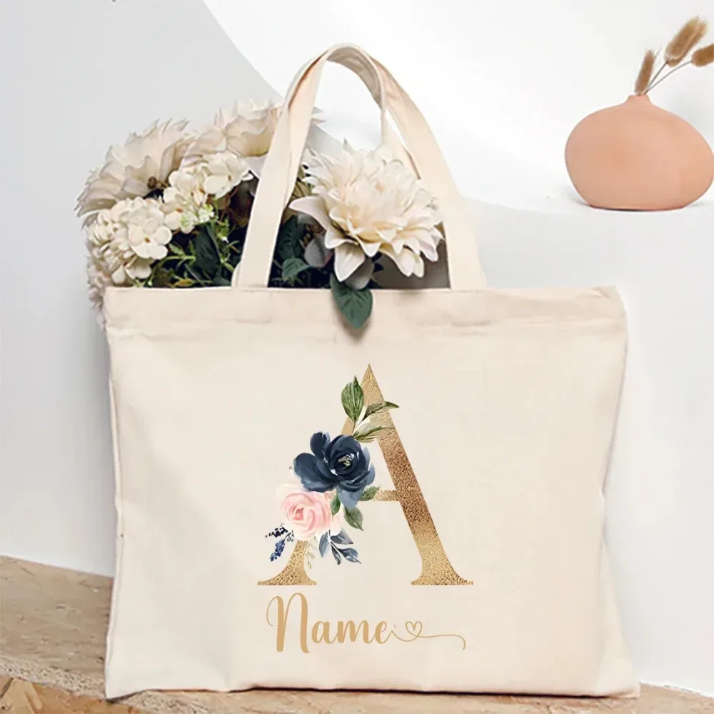 sac fourre-tout personnalisé pour demoiselle d'honneur avec initiales et nom, sac à bandoulière, sac de fête de bachelorette, sac à main de mariée, cadeau pour elle