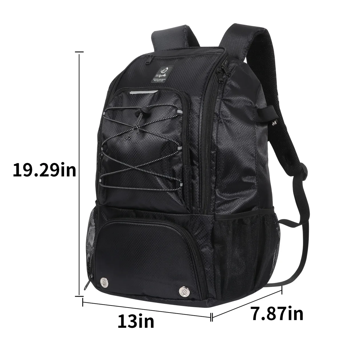 sac dos nylon homme couverture souple ceinture air bleu vert jacquet design sport usage travail loisirs