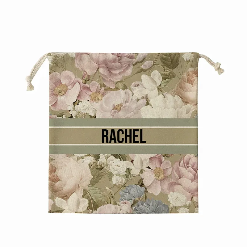 sac en toile pour épaules, poches à cordon de serrage, sac à dos de shopping personnalisé pour étudiant, pochette en coton pour salle de sport, sac de rangement de voyage