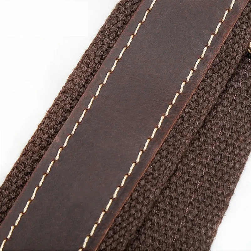 bandoulière en cuir crazy horse de haute qualité, bandoulières en cuir véritable pour sac de voyage, sacoche, bandoulière pour sacs à main