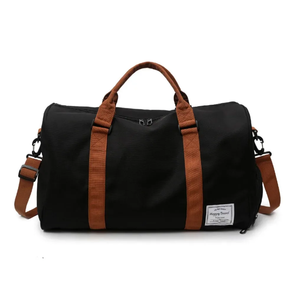 sac de voyage pour homme, grande capacité, sac de sport avec compartiment pour chaussures, sac à main décontracté pour les voyages courts