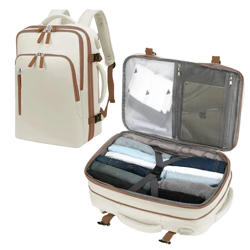 sac à dos de voyage 40l pour femmes et hommes, sac à dos de loisirs, grande capacité, multifonctionnel, sac à dos pour ordinateur portable tout-en-un