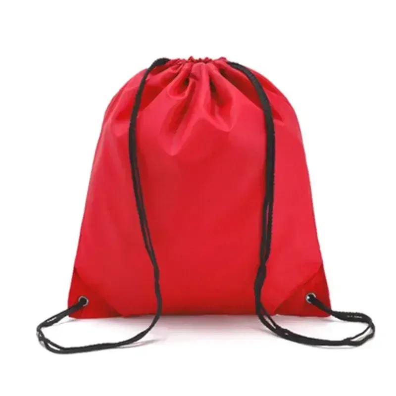 sac à dos à cordon de serrage pour chaussures, 10 pièces, sacs à bandoulière, sac de sport, couleur muti, personnalisé, logo personnalisé
