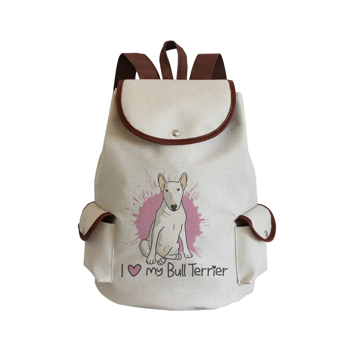 sac à dos personnalisé avec peinture à l'huile et imprimé de chien lévrier, sacoche de styliste durable pour shopping et voyage, accessoire d'extérieur décontracté pour femme