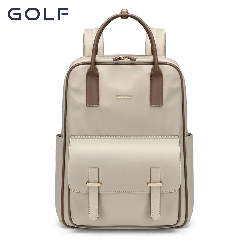 sac à dos de golf de luxe pour femmes, sacs à main de créateur, sac de voyage initié, grand sac vintage, 15 pouces, 2024
