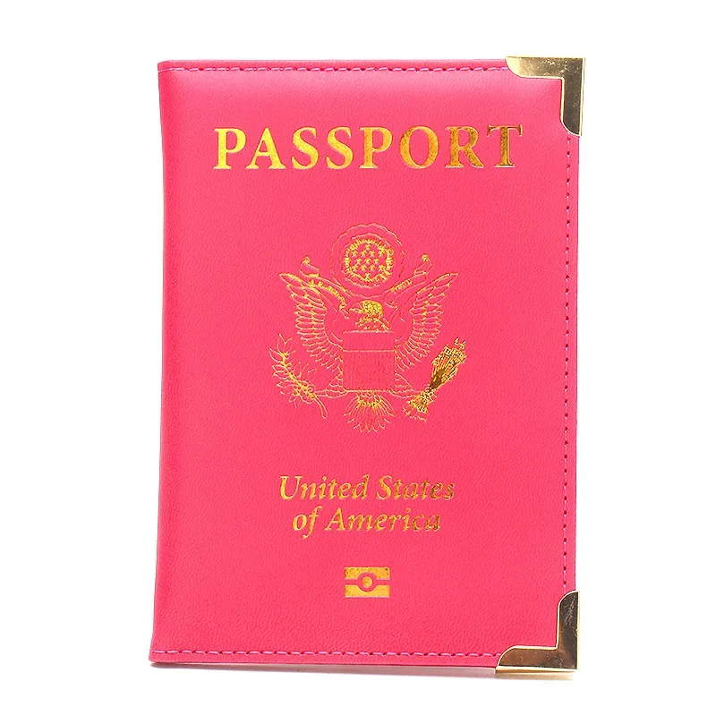 étui portefeuille passeport avec fentes pour cartes, organisateur de documents de voyage pour femmes et hommes