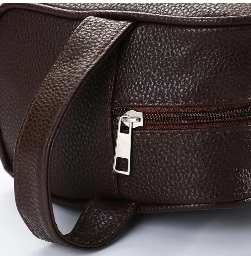 sac à cosmétiques personnalisé grande capacité pour femme, trousse de maquillage personnalisée pour homme, sac de toilette portable avec initiales estampées à chaud dorées et fermeture éclair