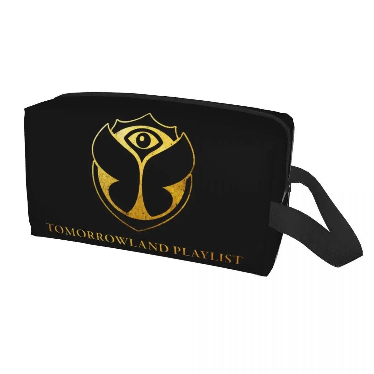 tomorrowland feel-sac à cosmétiques de voyage personnalisé pour femmes, trousse de toilette et de maquillage, trousse de rangement de beauté pour dames