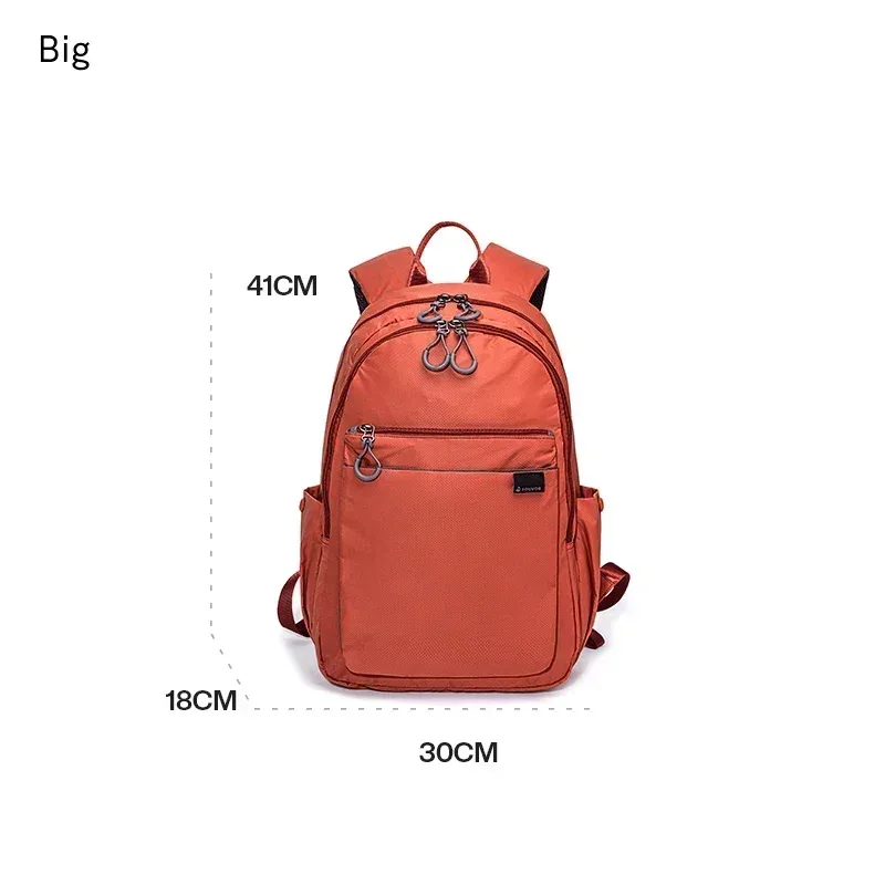 foueissac à dos étanche pour femme, grande capacité, toile de sport, sacs à dos pour ordinateur portable, voyage, mode, sac d'école en nylon pour étudiant, 2802-02