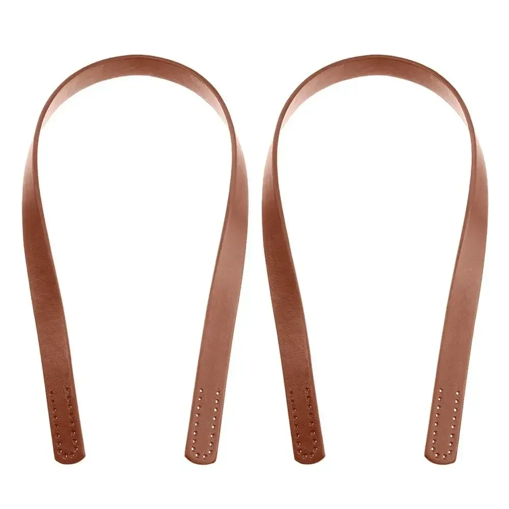 sangle de sac à bandoulière en cuir pu pour femmes et filles, 2 pièces, poignées de remplacement pour sac à main, ceinture, accessoire de sac, fait à la main, 60cm