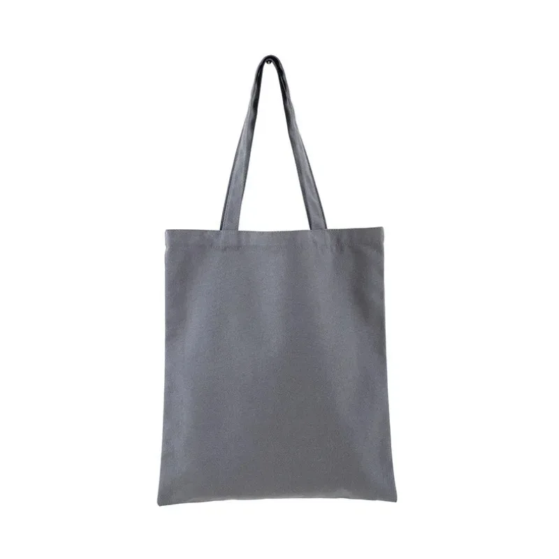 sac fourre-tout en toile vierge, sac de shopping écologique, sacs à bandoulière en toile haut de gamme, logo personnalisé