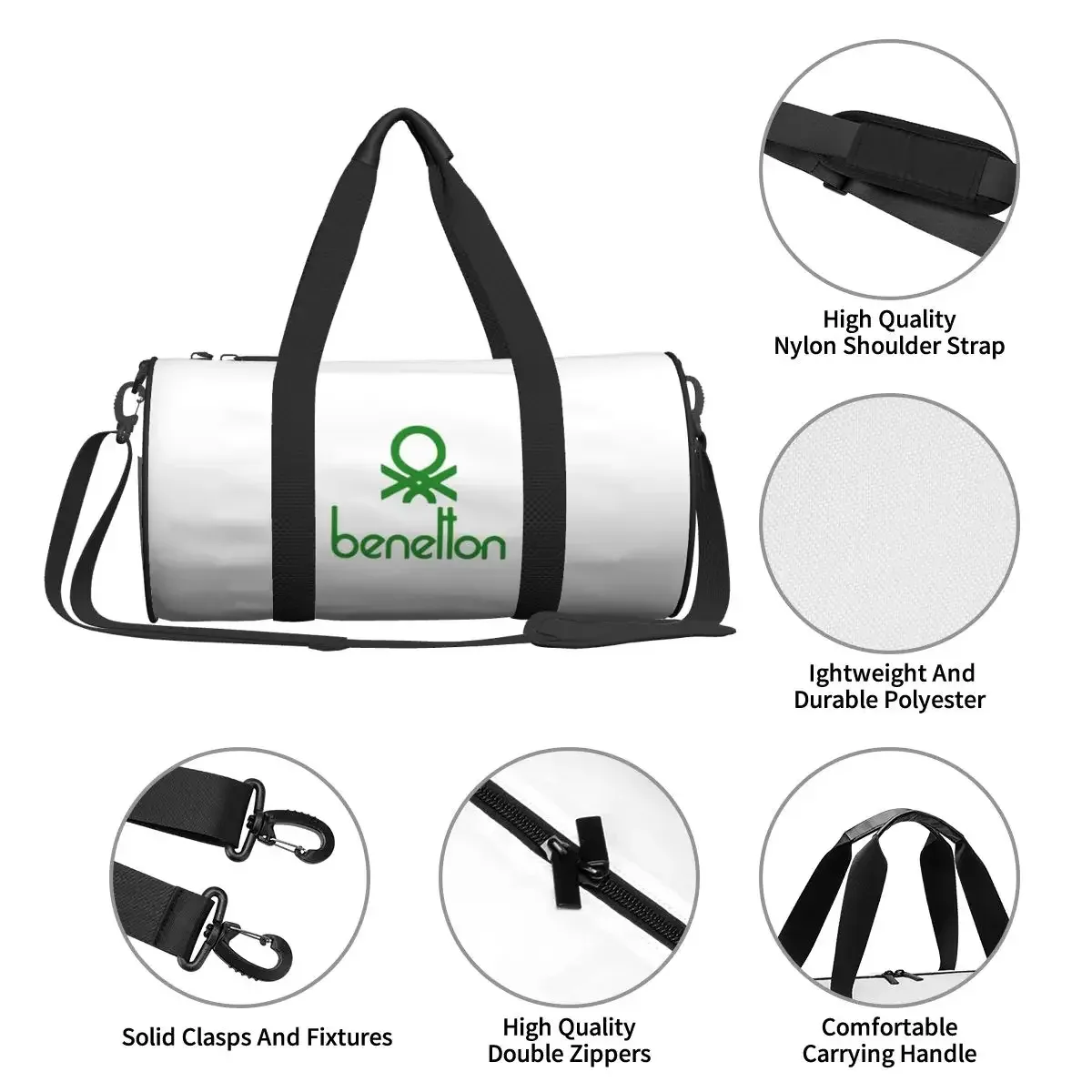 united colors of benetton grand sac de sport sac de sport imperméable sacs de voyage sacs à main sac de fitness