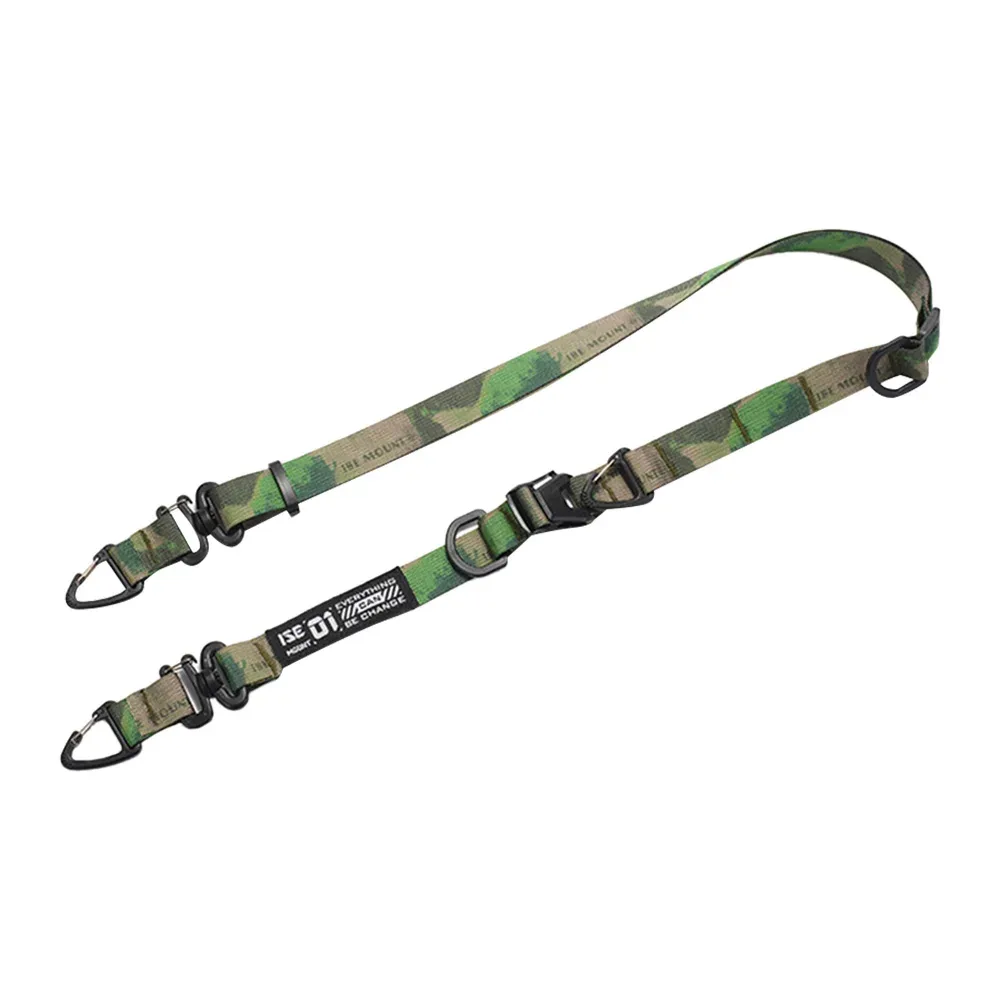 sangle de sac à dégagement rapide molle pour camping en plein air, avec anneau de suspension, sangle de sac à bandoulière multifonction réglable