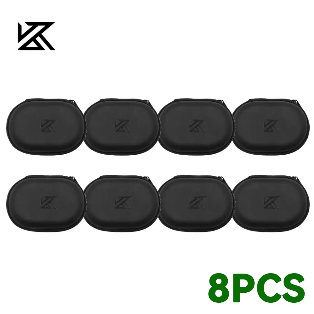 sac de rangement pour écouteurs filaires, 1 à 10 pièces, étui de transport universel pour écouteurs filaires, boîte de rangement en pu, sac organisateur pour kz ba10 as10 es4