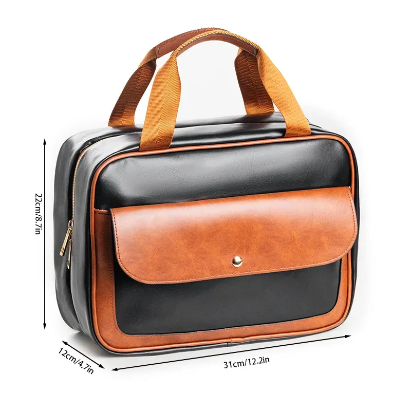 xmessun nouvelle trousse de rangement tendance, trousse de maquillage portable de voyage grande capacité, sac de toilette, trousse de rangement pour articles de toilette