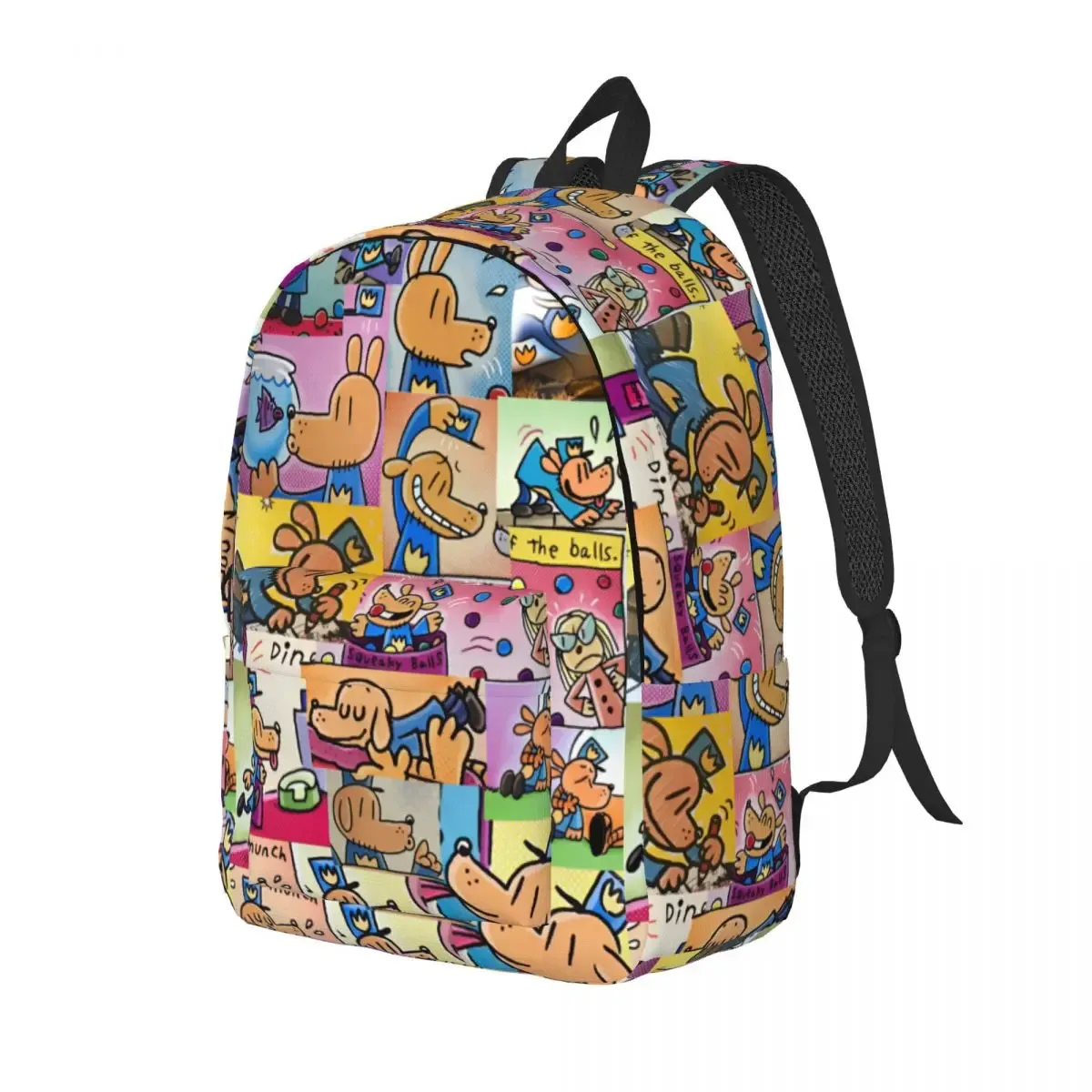 sac à dos de film comique pour hommes et femmes, sac à dos de lycée décontracté, sac à dos d'affaires, sacs en toile d'université, léger, chien, homme