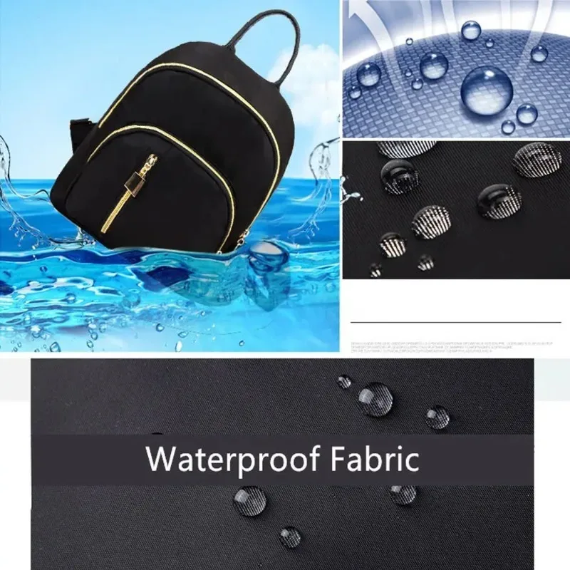 sac à dos multifonctionnel pour femme, sac à dos oxford tendance pour fille, mini sac à dos de voyage mignon, sac à bandoulière pour homme, sac à main noir tendance