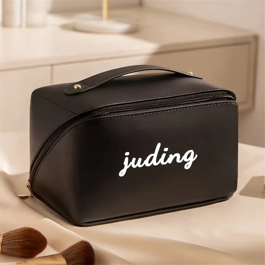 sac de rangement pour maquillage personnalisé pour femmes, pochette de voyage portable pour divers cadeaux de festival et de remise de diplôme