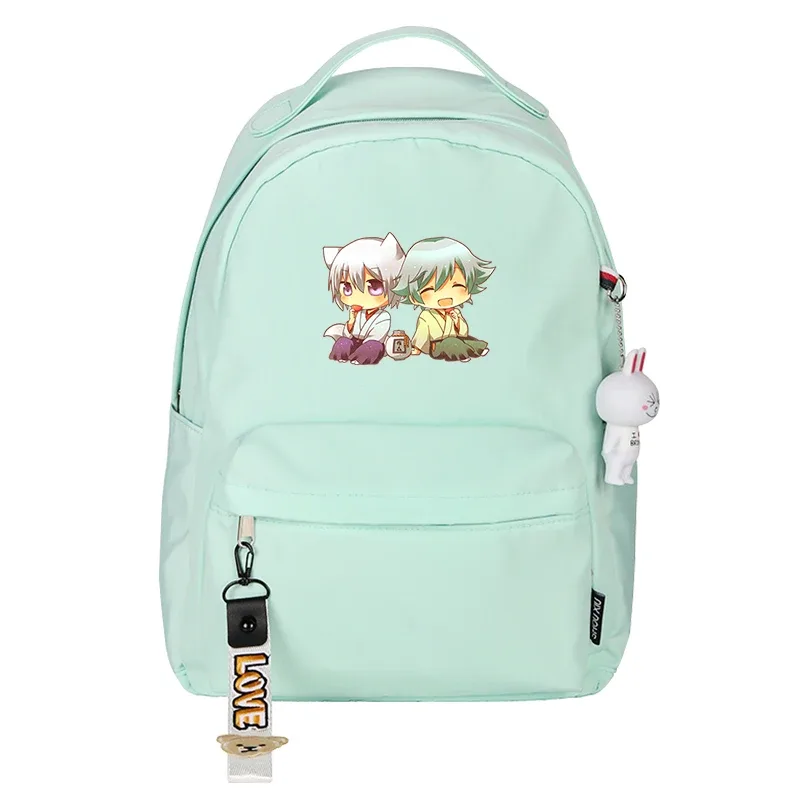 sac à dos rose kamisama kd'appareils pour femme, sac à dos tomoe, sacs d'école harajuku en nylon mignon, sac à dos de voyage pour filles, sac à dos de dessin animé ruzzak
