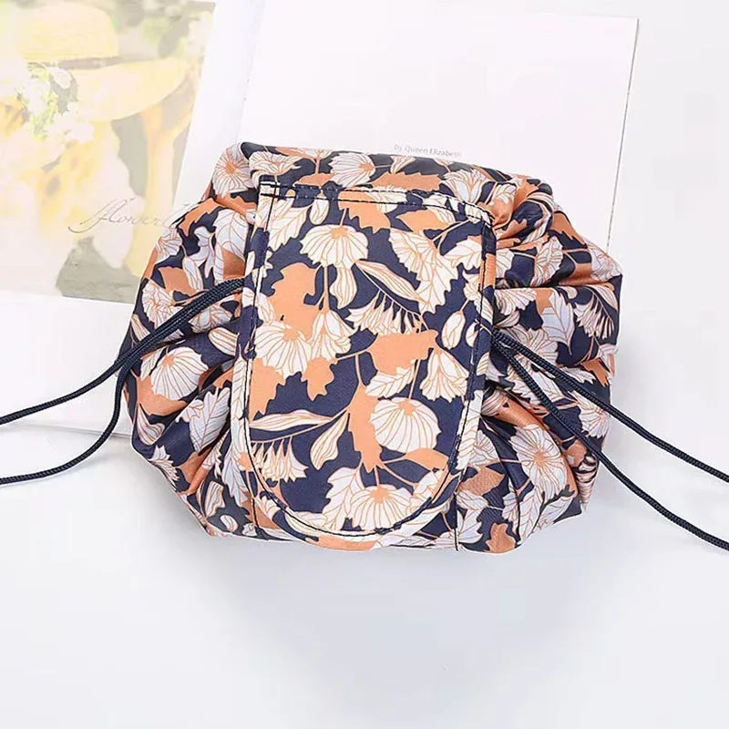 nouvelle trousse de toilette portable pour femme, sac de rangement à cordon de serrage grande capacité, best-seller