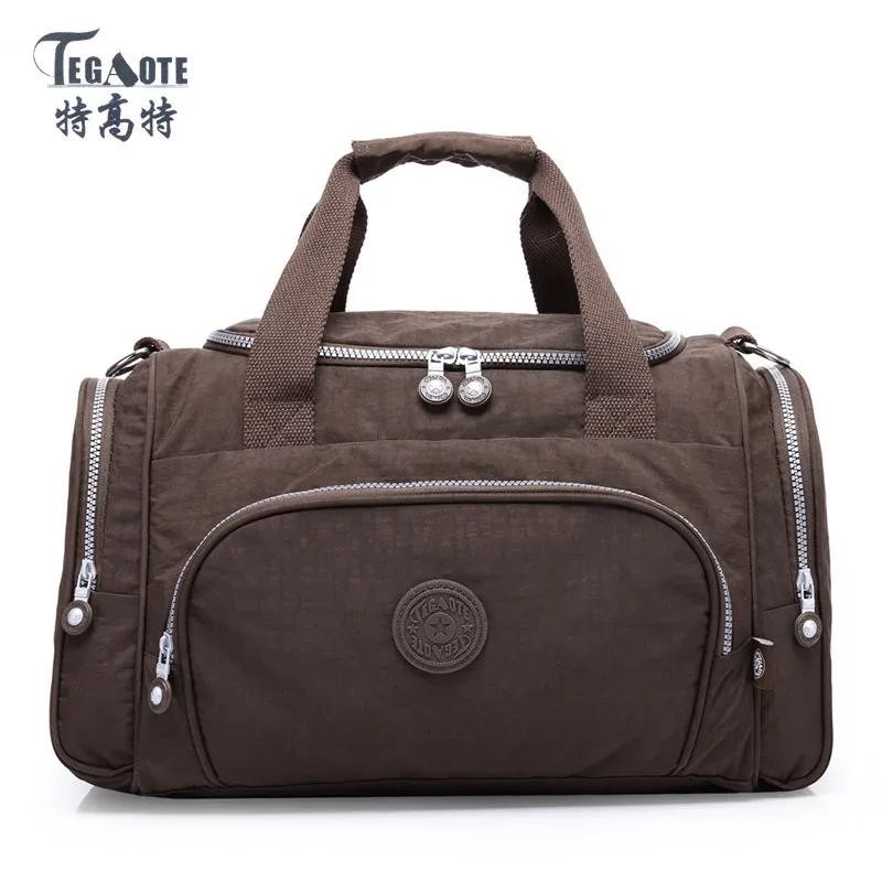 sacs à main en nylon de marque pour femmes, sac de voyage léger, sac de voyage à main, bagage à main pour voyage