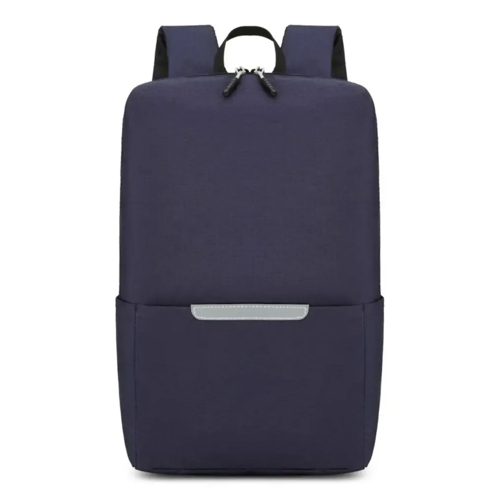 femmes hommes décontracté imperméable petit sac à dos grande capacité cartable sacs d'école couleur unie sac de voyage livre sacs adolescents