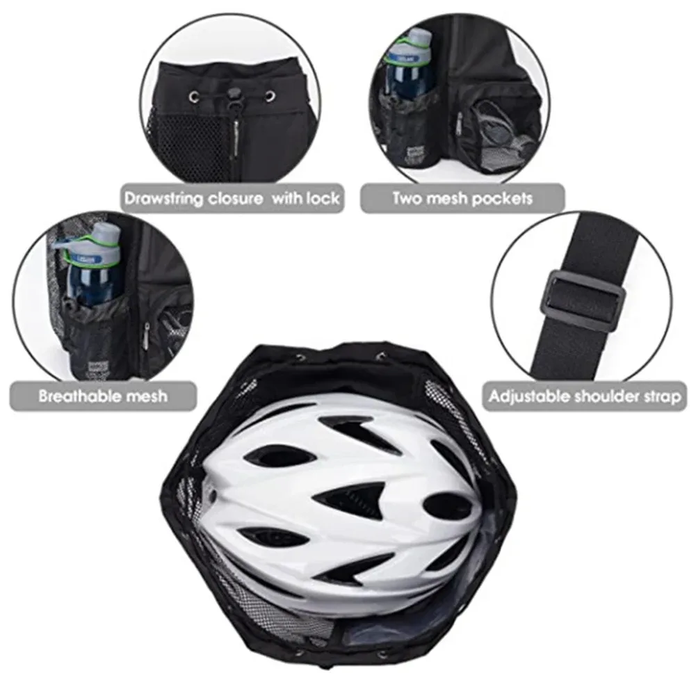 sacs de sport en filet à cordon de serrage pour la piscine, les sports, la plage – sac à dos en filet à cordon de serrage pour hommes, femmes, nageurs, équipement d'entraînement, sac à cordon