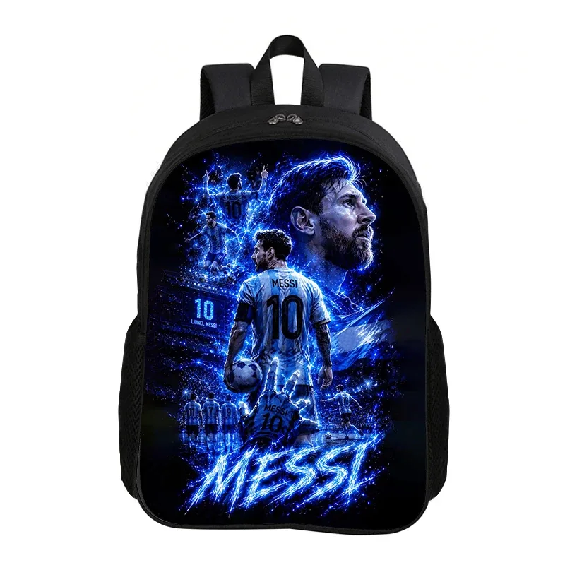 sac à dos m-messi pour l'école et les voyages, sac à dos de sport pour enfant, sac à dos de football pour enfant, sac à dos de star du football, cadeau