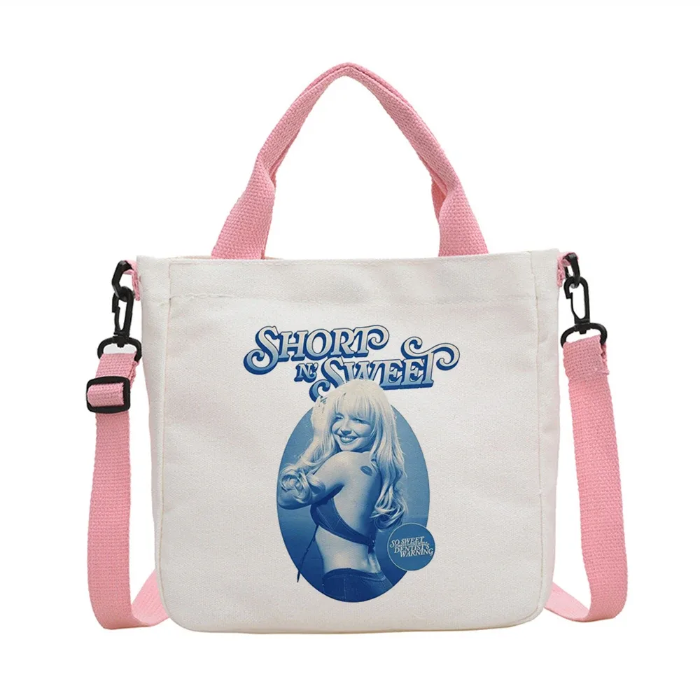 sac fourre-tout sabrina carpenter, sac à bandoulière, sac de shopping y2k, sac cabas, sac fourre-tout pour femme