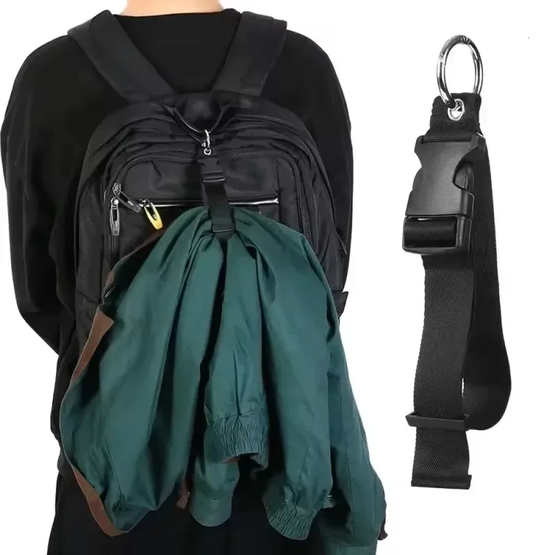 sangle de fixation pour bagages de voyage, sangle externe pour sac à dos, sangle portable avec boucle de déverrouillage, sangle de bagage pour sac supplémentaire, support de veste