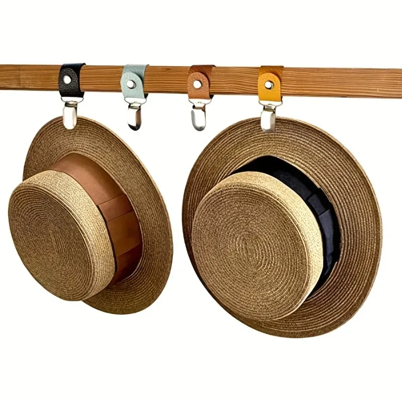 pince chapeau cuir blanc accessoire voyage sac main dos bagages pliant extérieur camping randonnée