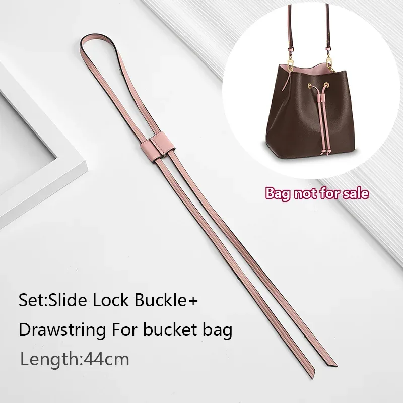 sangles de sac à cordon de serrage pour sac seau lv, cordons de tension de remplacement, sacs à bandoulière, boucle de verrouillage coulissante, accessoires de remplacement
