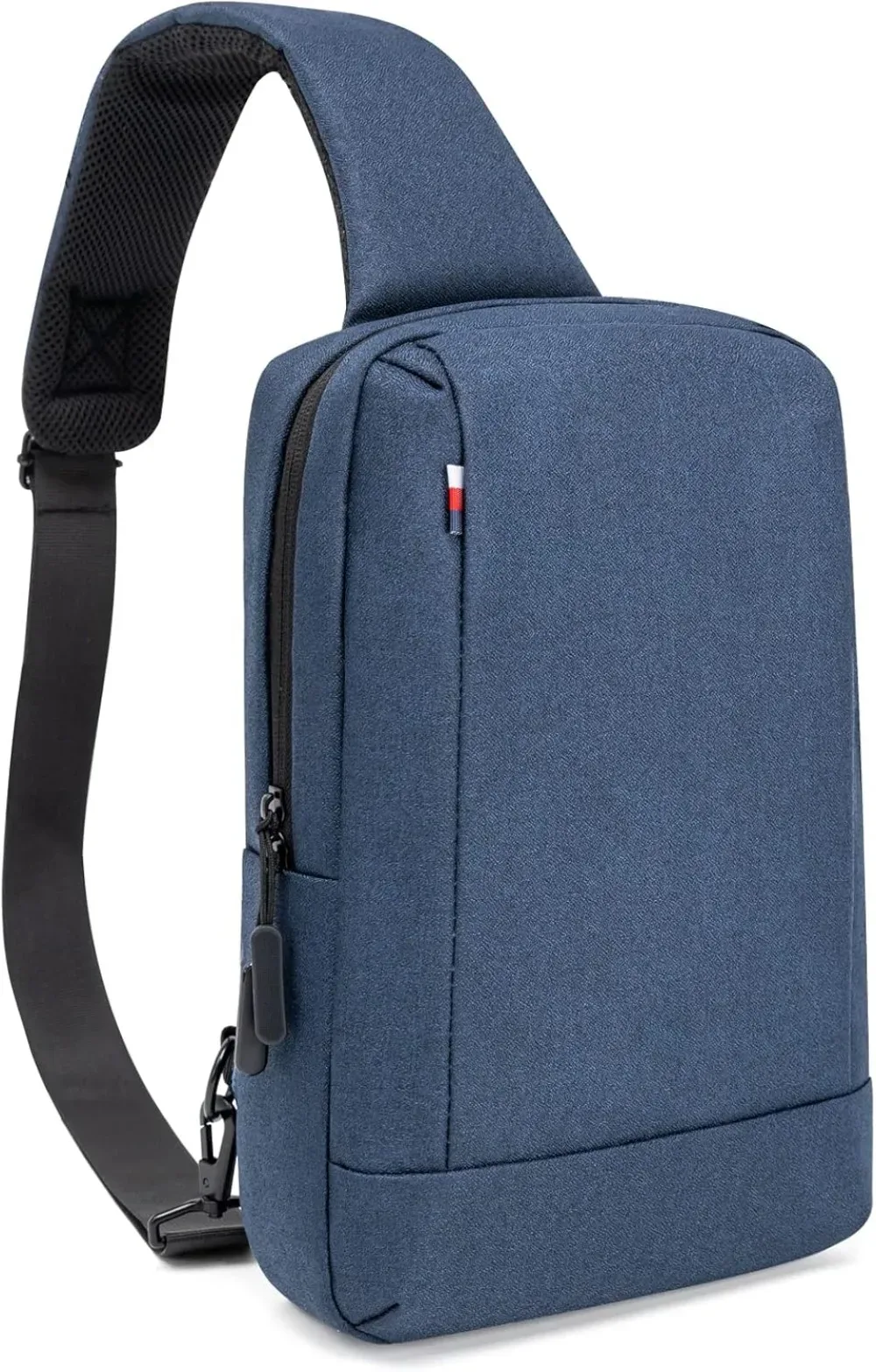 sac bandoulière pour homme avec port de chargement usb, petit sac messager, sac à bandoulière, sac à dos bandoulière pour femme