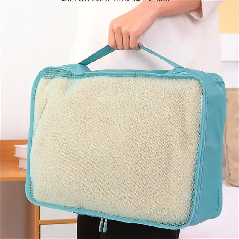 sac de rangement de voyage multifonction compressible, 1/3 pièces, sac de rangement de voyage étanche, organisateur de bagages portable, 3 tailles s m l