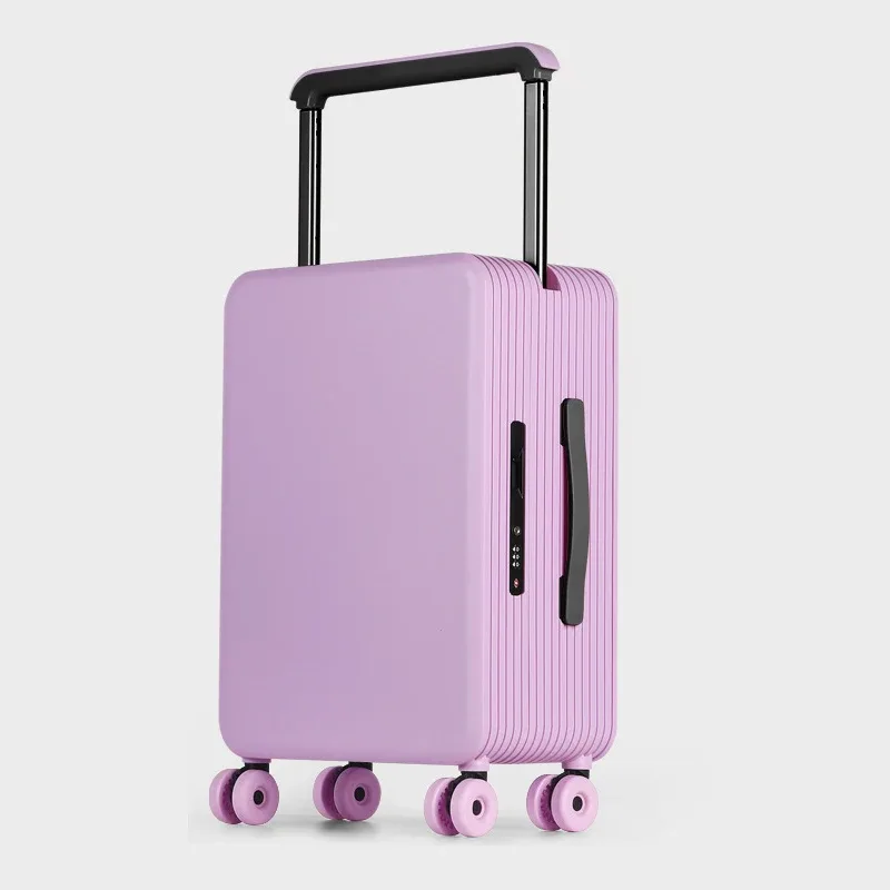 nouvel ensemble de bagages 2026 à poignée large, valise à roulettes avec boîte à maquillage, robuste et durable, pour voyages