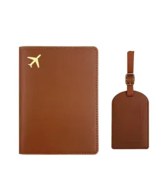 étiquette bagage cuir gravé avion doré gris orange beige noir rouge kaki rose vert voyage identité