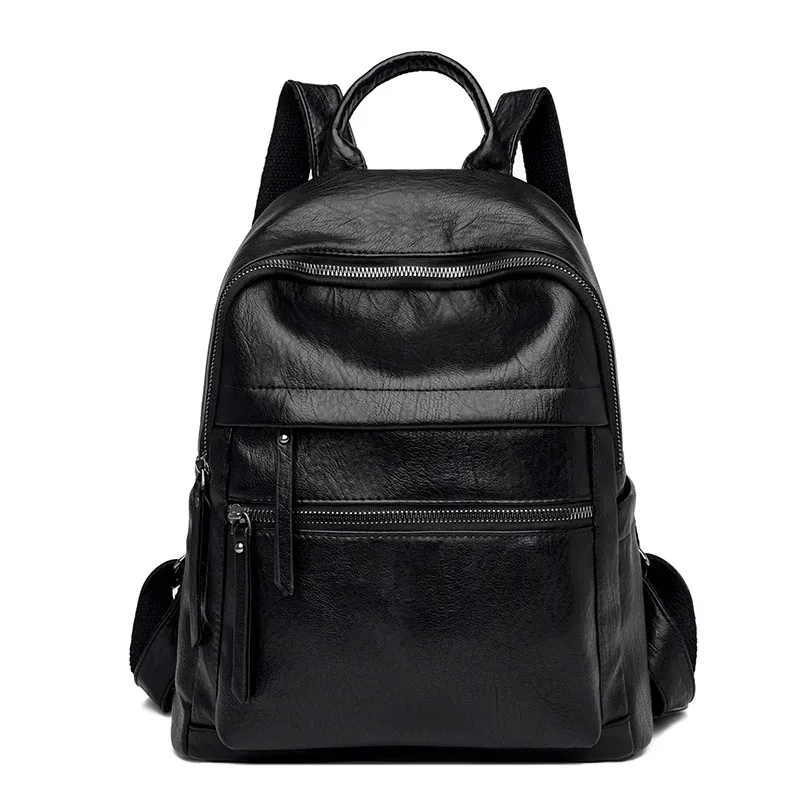 nouveauté sac à dos en cuir pu sac à dos sac à main pour femmes multi-fonctionnel élégant sac à dos pour dames sacs à dos de voyage décontractés
