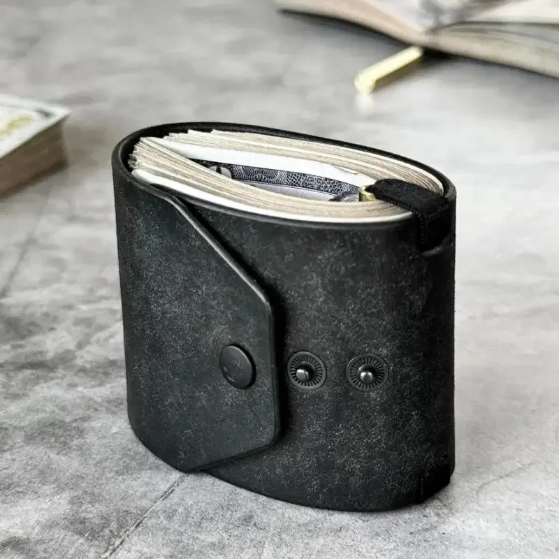 porte-monnaie à accès rapide — portefeuille en cuir pu / porte-billets — clip organisateur, porte-billets, pochette de rangement, portefeuille de poche