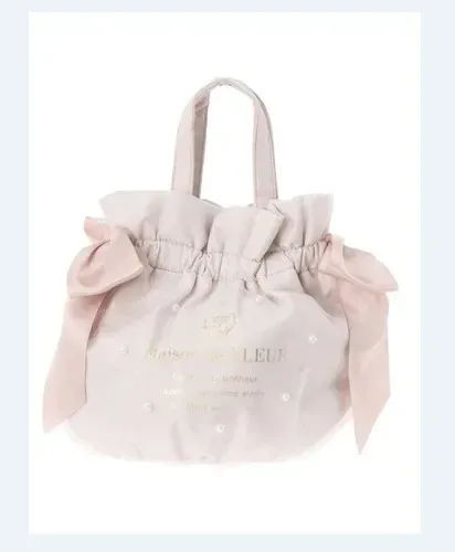 sac à main double face de style japonais pour filles, sac à bandoulière, nœud en satin, proximité, doux, mignon, initié, portable, dames, nouveau