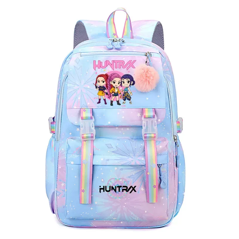 sac à dos kpop demon hunters pour étudiantes, lycéennes, collégiennes, polyvalent, adapté au quotidien et aux activités de plein air