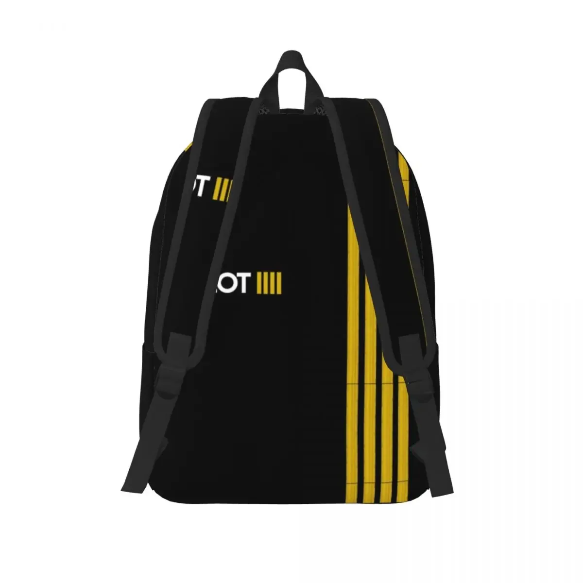 personnalisé pilote capitaine rayures voyage toile sac à dos hommes école ordinateur portable bookbag aviation avion collège étudiant sac à dos sacs