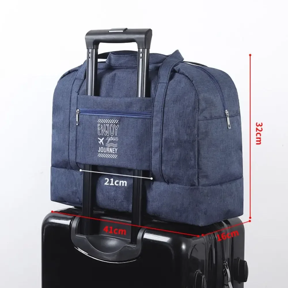 sac de voyage de grande capacité pour femmes, sac à main portable léger pour fitness, yoga, humide et sec, large bandoulière, fourre-tout d'extérieur, nouvelle collection