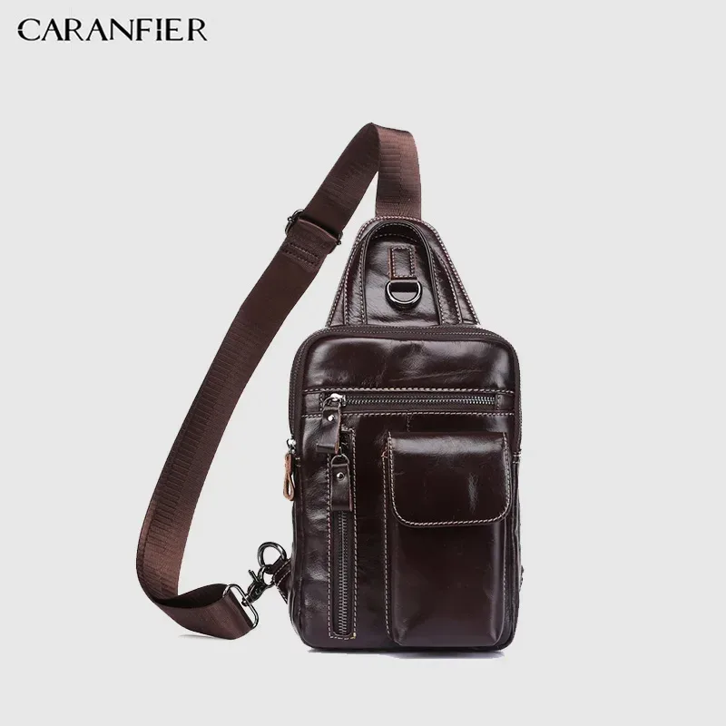 sac voyage cuir véritable marron vintage robuste poche zip ceinture ajustable casual week end sport sac voyage