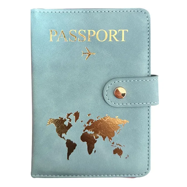porte-passeport de voyage pour hommes et femmes, organiseur essentiel pour cartes de crédit, étui de rangement - accessoires de voyage compacts