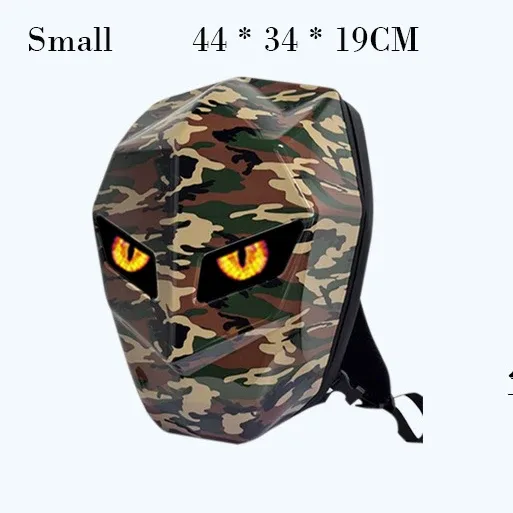 sac à dos led pour homme, coque rigide, sac à dos led pour moto et vélo, sac à dos pour femme, voyage d'affaires, sac à dos étanche pour ordinateur portable