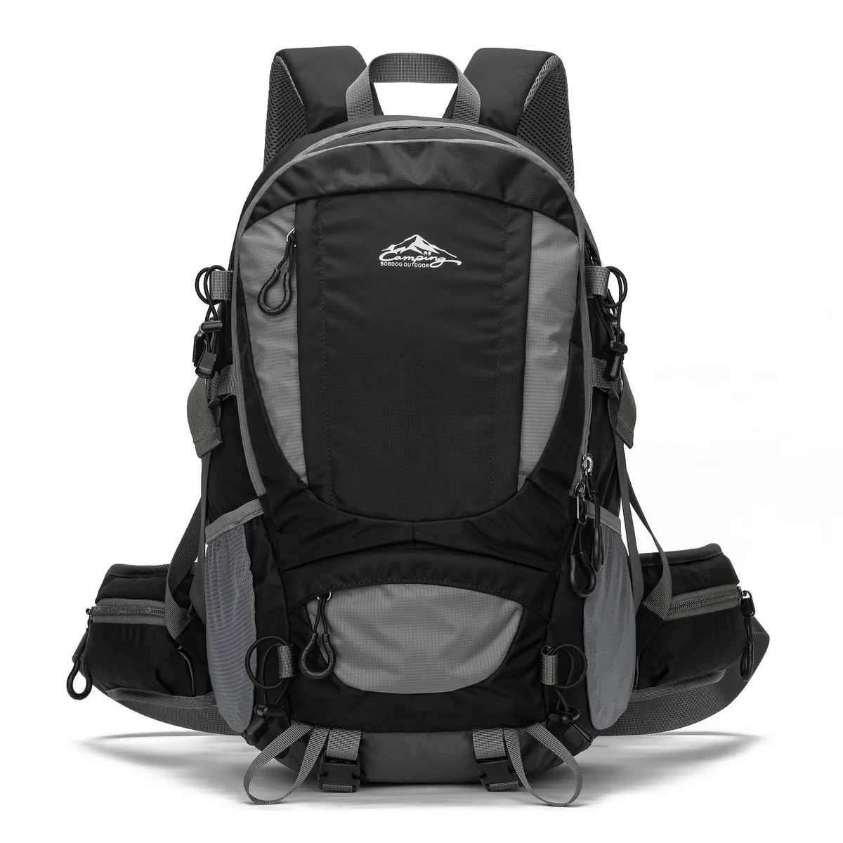 sac à dos de voyage léger et imperméable, sac à dos de camping étanche, adapté à la randonnée, livré avec une housse imperméable