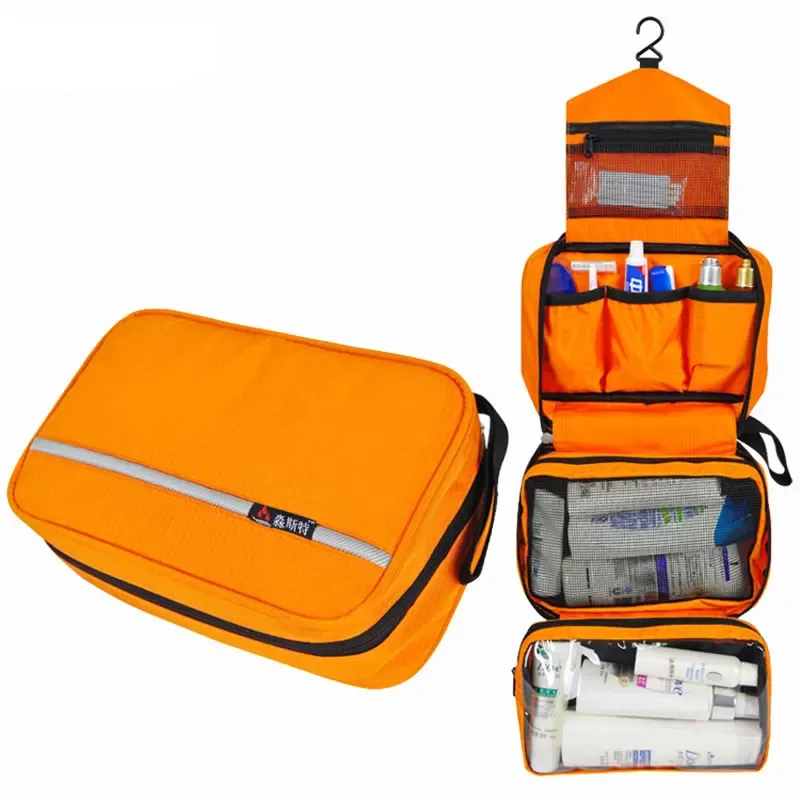 trousse de toilette étanche pour hommes et femmes, trousse de toilette extérieure, kits de douche de voyage, trousse cosmétique, poudres de maquillage, nouveau