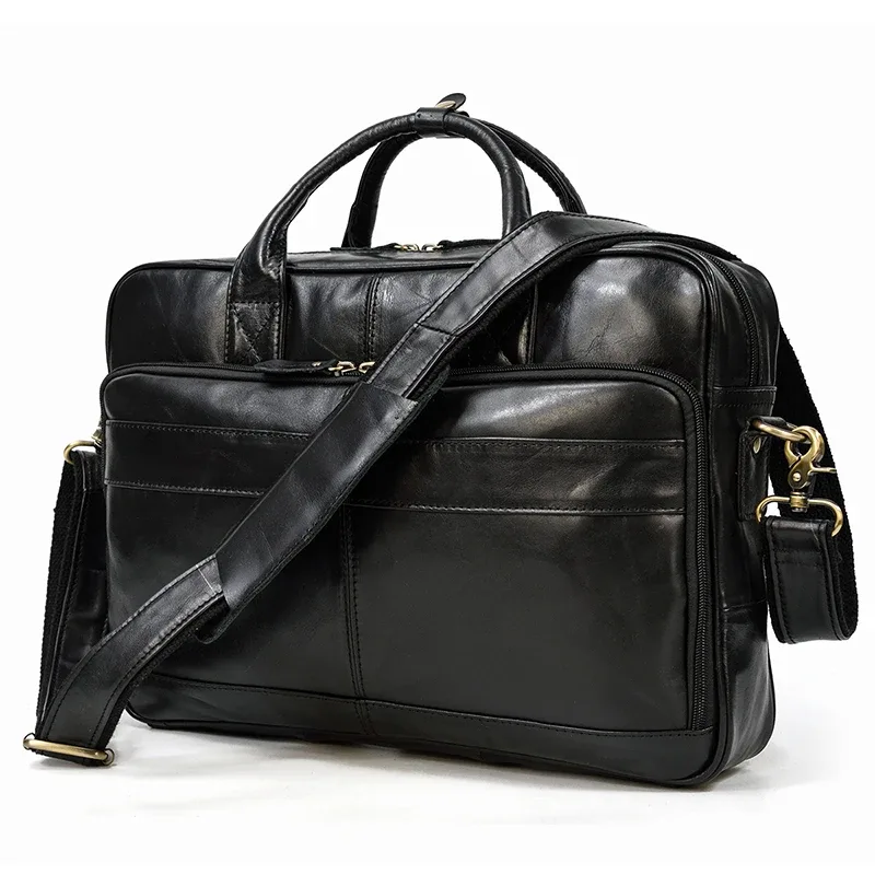 newsbirds-sac à main en cuir véritable pour hommes, sac à bandoulière messenger business, sac pour ordinateur portable 15.6 pouces, sacs à main pour hommes, couches